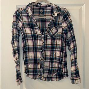 Wonder Nation Multicolor Plaid Shirt